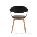 Hot selling Plastic wood dining chair DC-S200(V)